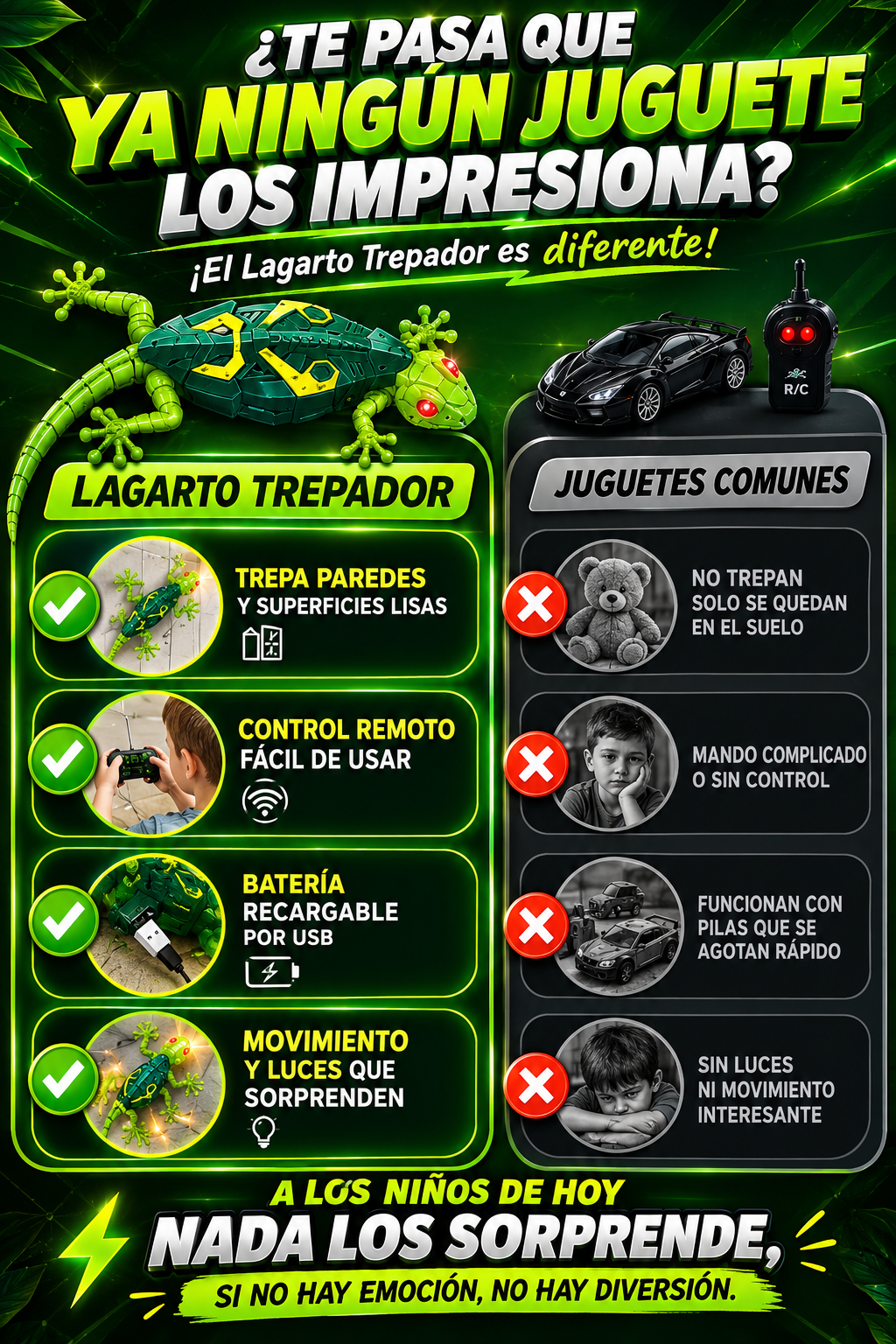 LAGARTO TREPADOR