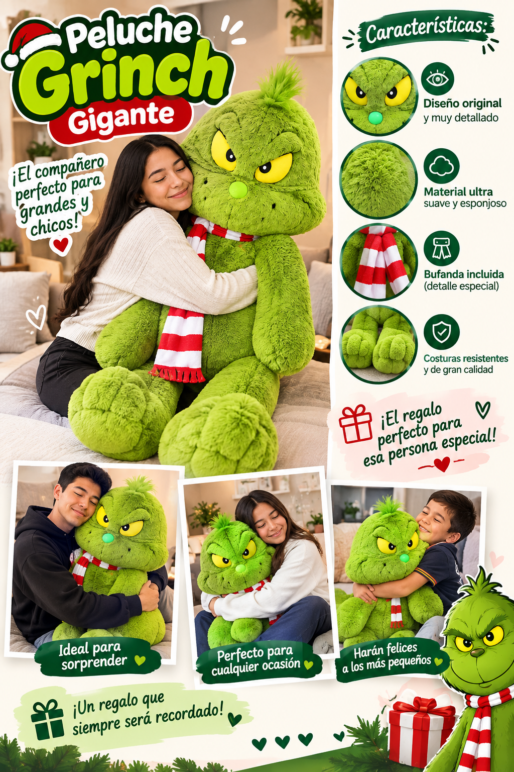 PELUCHE EL GRINCH