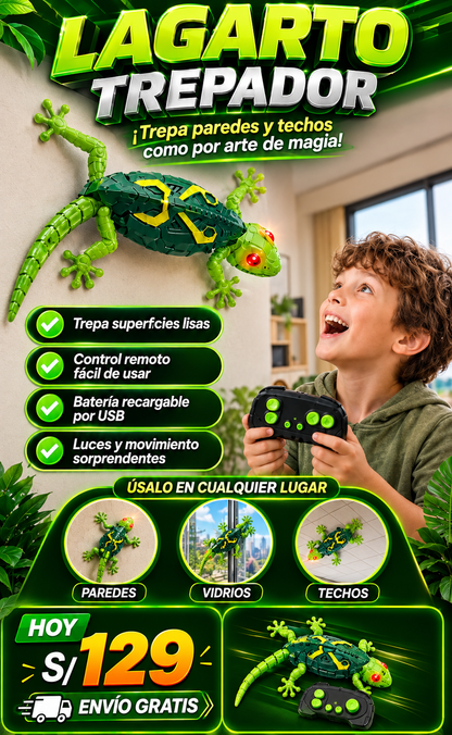 LAGARTO TREPADOR
