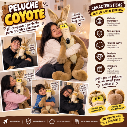 PELUCHE COYOTE IMPORTADO