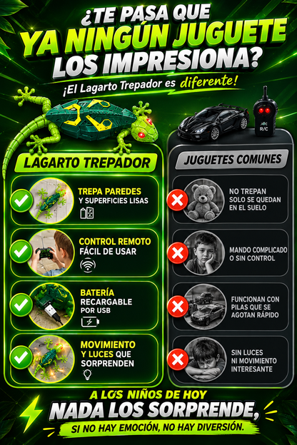 LAGARTO TREPADOR