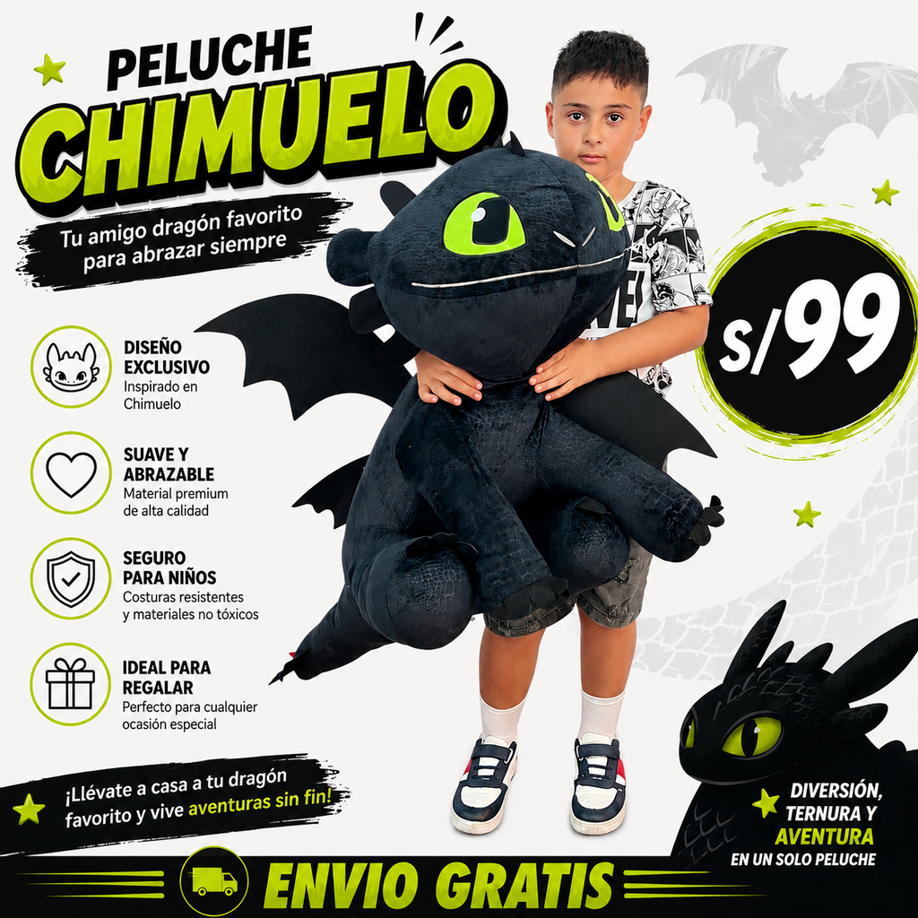 PELUCHE CHIMUELO IMPORTADO
