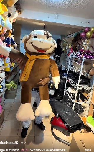 PELUCHE JORGE CURIOSO