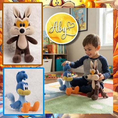 PELUCHE COYOTE Y CORRE CAMINO DUO IMPORTADO